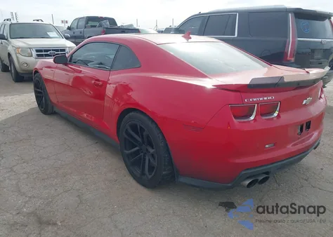 2013 Chevrolet Camaro Zl1 из США, поврежденный, VIN 2G1FL1EP1D9801022